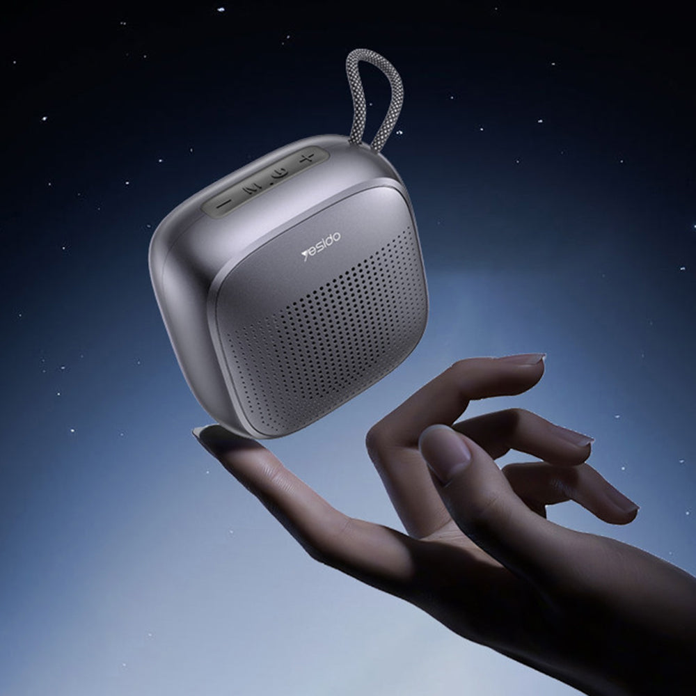 Altavoz Portátil Bluetooth Yesido YSW24, 5W, Impermeable, Negro