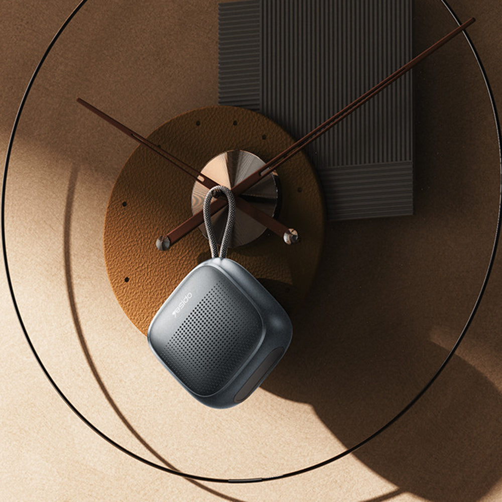 Altavoz Portátil Bluetooth Yesido YSW24, 5W, Impermeable, Negro