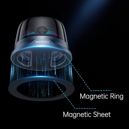 Altavoz Portátil Bluetooth Yesido YSW32, 3W, RGB, Negro