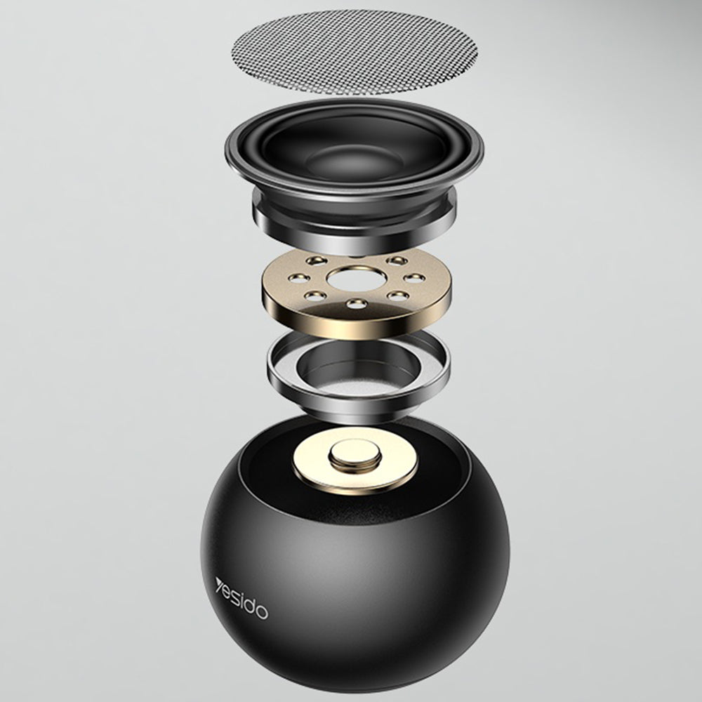 Yesido YSW33 Bluetooth Speaker, 3W, Black