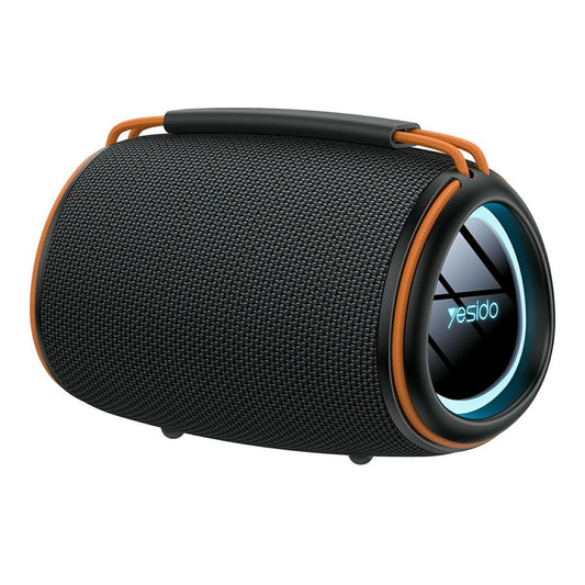 Altavoz Portátil Bluetooth Yesido YSW39, 20W, TWS, RGB, Negro