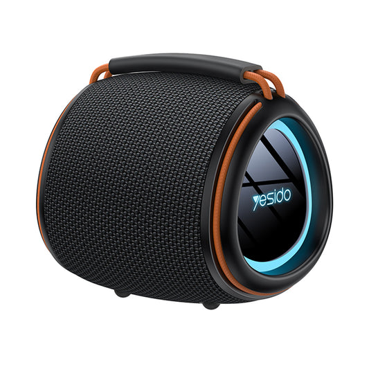 Altavoz Portátil Bluetooth Yesido YSW40, 8W, RGB, Negro