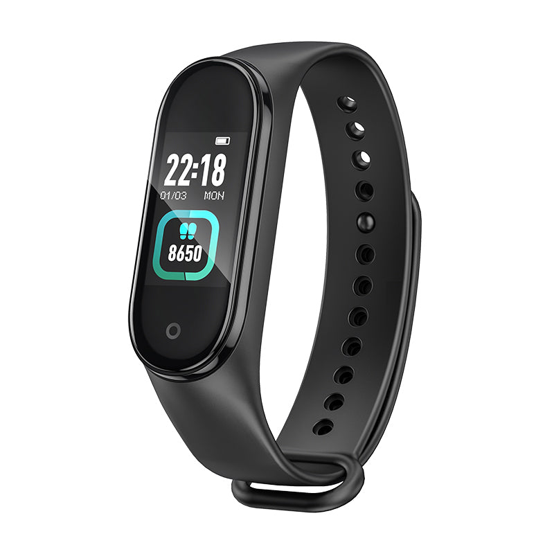 Pulsera Fitness HOCO GA08, Negra