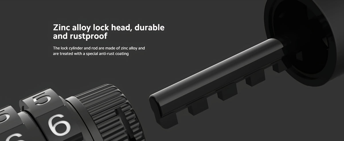 Cable antirrobo Xiaomi para patinete eléctrico, negro BHR6751GL
