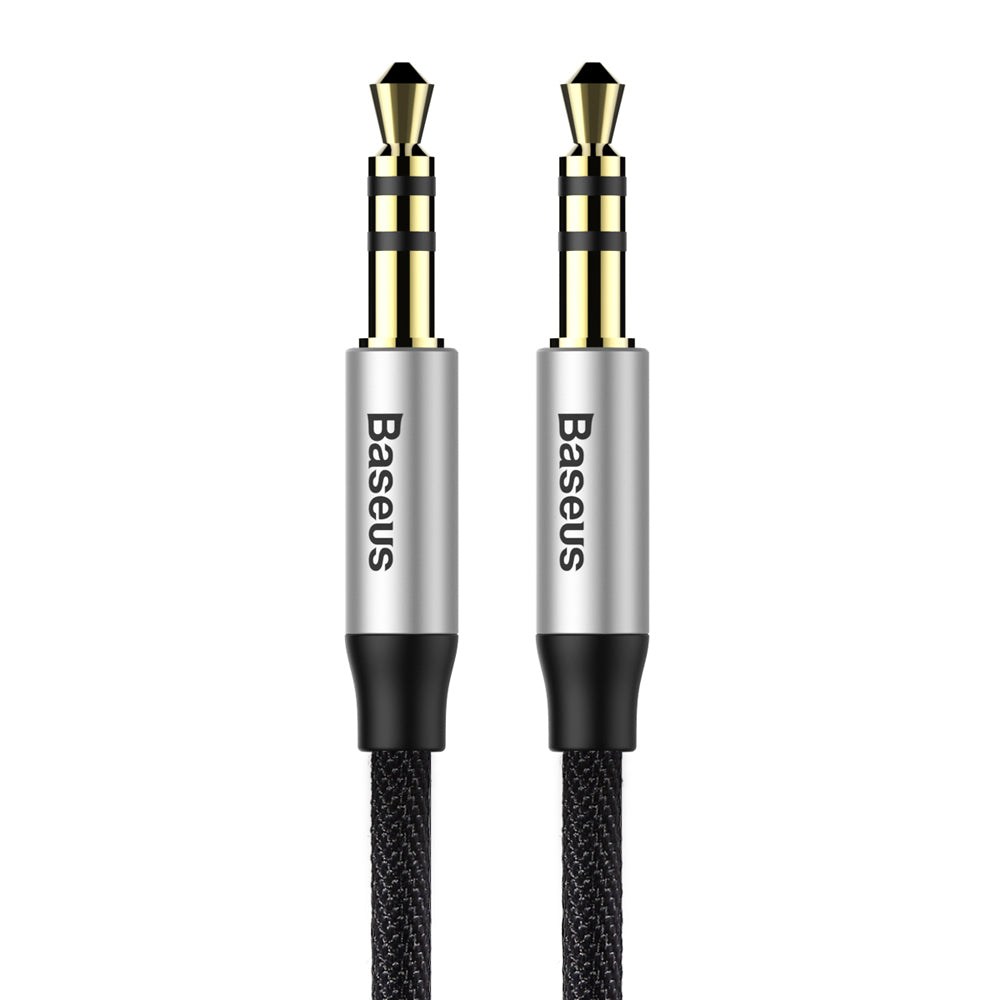 Cable de audio 3,5 mm - 3,5 mm Baseus Yiven M30, 1,5 m, negro