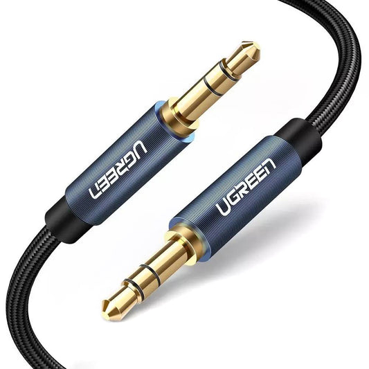 Cable de Audio 3.5mm - 3.5mm UGREEN AV112, 1m, Azul