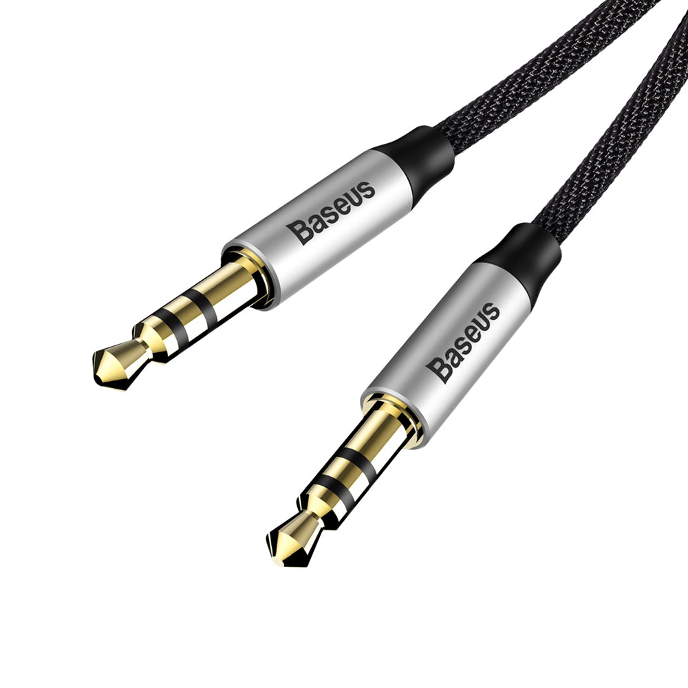 Cable de audio 3,5 mm - 3,5 mm Baseus Yiven M30, 1,5 m, negro