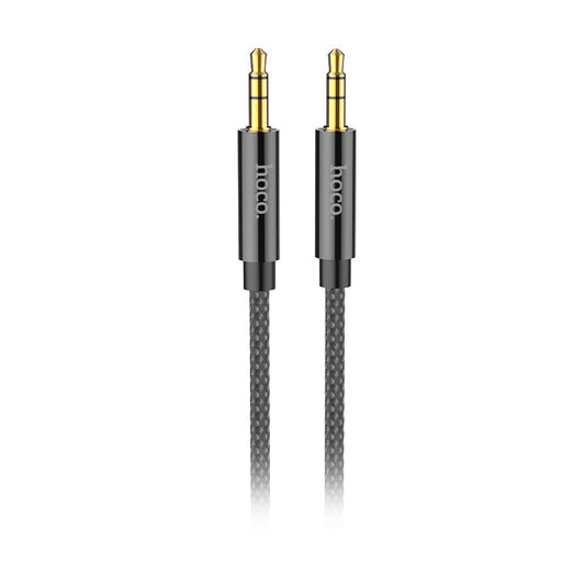 Cable de Audio 3.5mm - 3.5mm HOCO UPA19, 1m, Negro