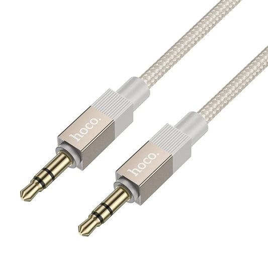 Cable de Audio 3.5mm - 3.5mm HOCO UPA32, 1m, Dorado