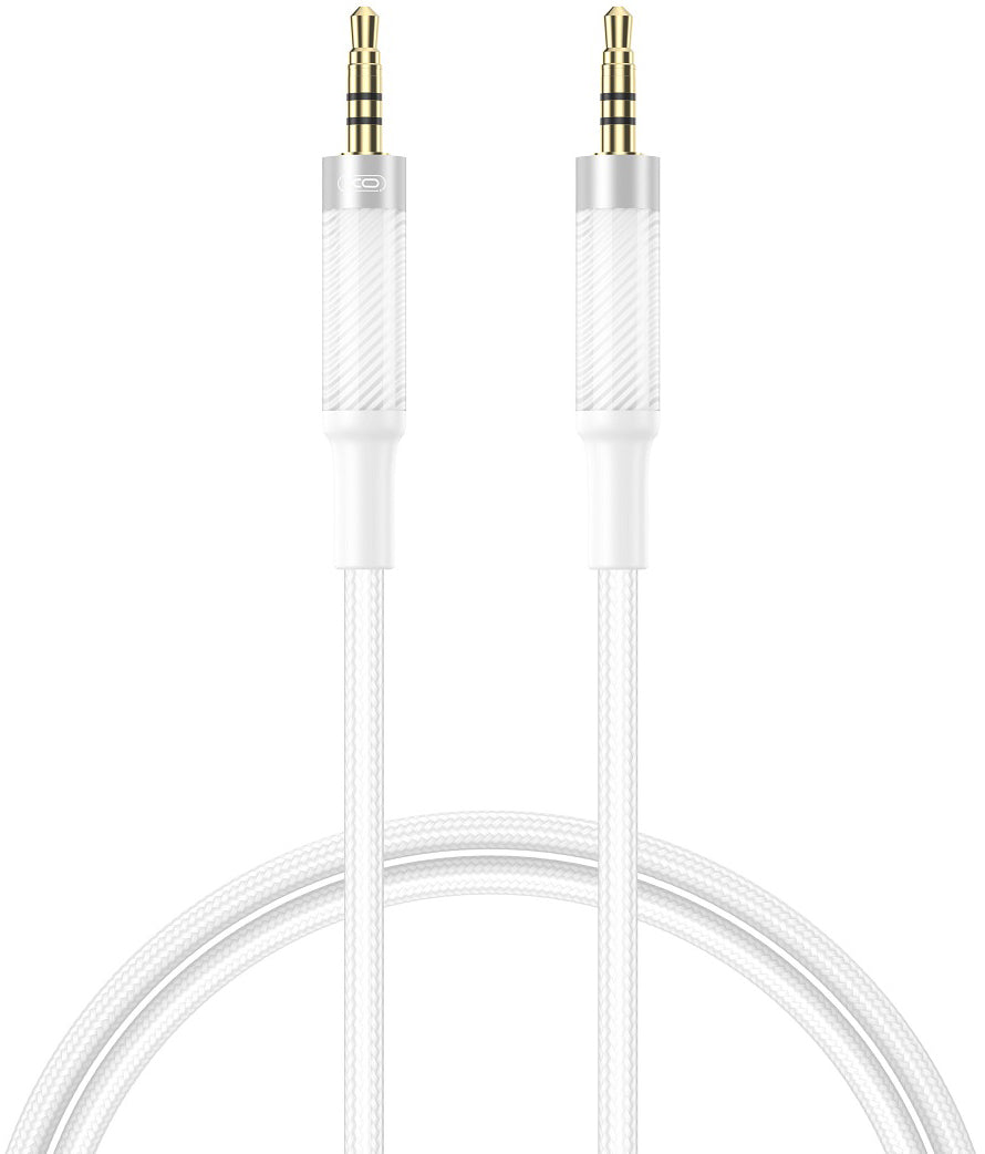 Cable de Audio 3.5mm - 3.5mm XO Design NB-R279C, 1m, Blanco
