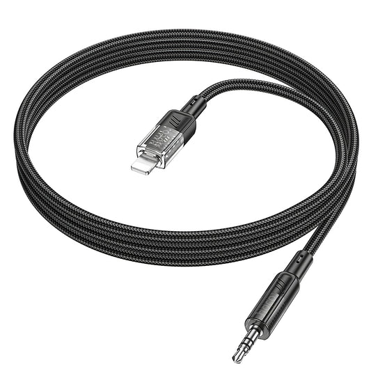 Cable Audio Lightning - 3.5mm HOCO UPA27, 1.2m, Negro