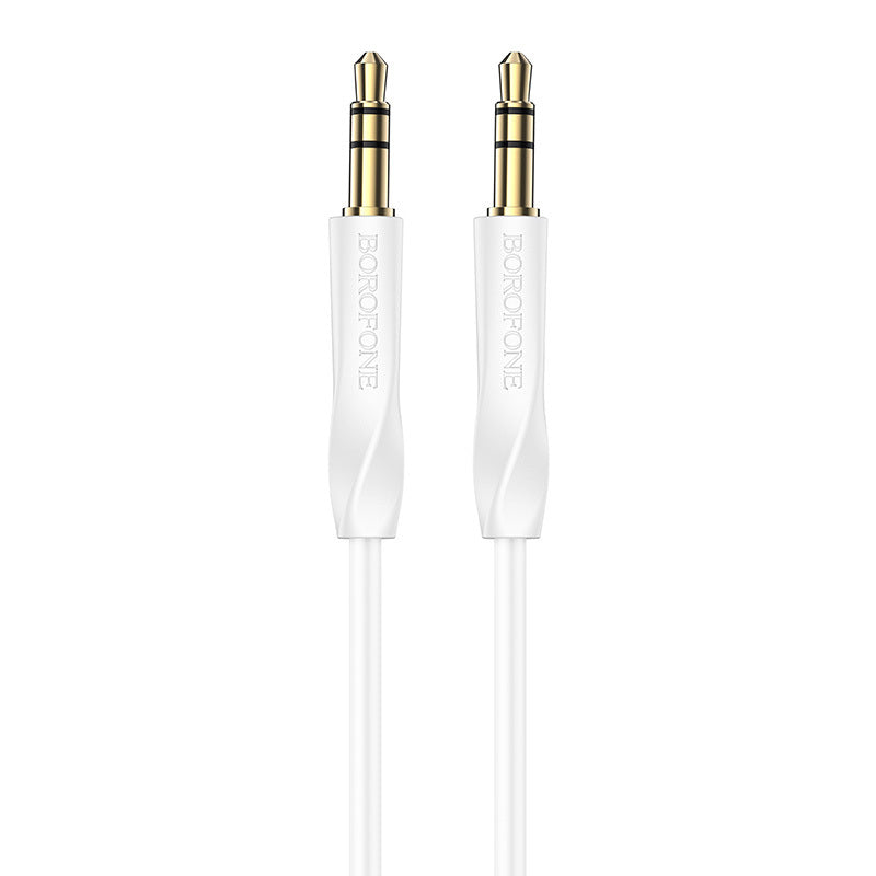 Cable de audio de 3,5 mm - Cable de audio de 3,5 mm BL16, 1 m, blanco 