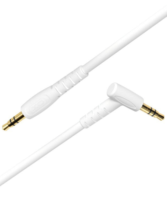 Cable de Audio 3.5mm - 3.5mm XO Design NB-R272, 1m, Blanco