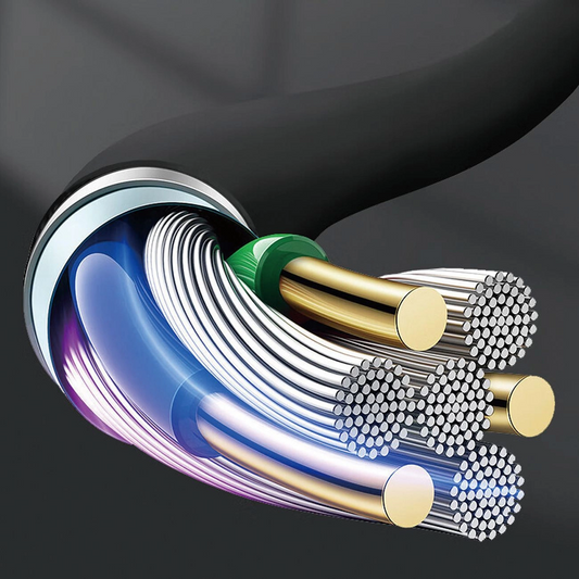 Cable de audio 3.5mm - 3.5mm Dudao L12s, 1m, Negro