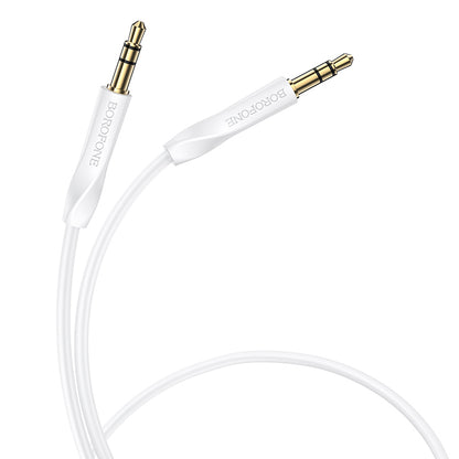 Cable de audio de 3,5 mm - Cable de audio de 3,5 mm BL16, 1 m, blanco 