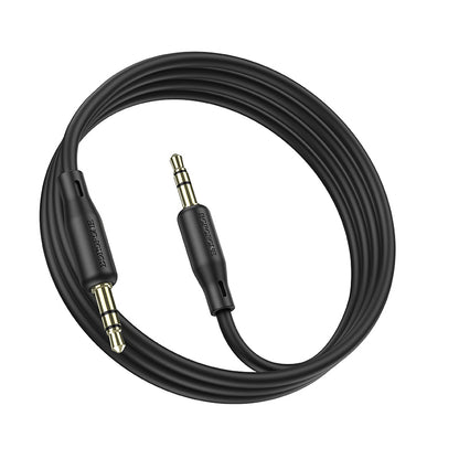 Cable de audio de 3,5 mm - 3,5 mm BL18, 1 m, negro 