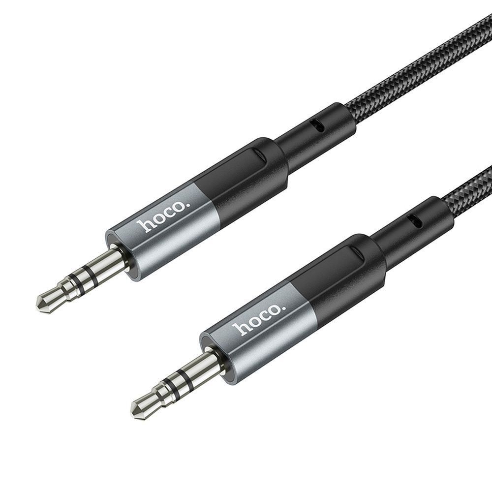 Cable de Audio 3.5mm - 3.5mm HOCO UPA23, 1m, Gris