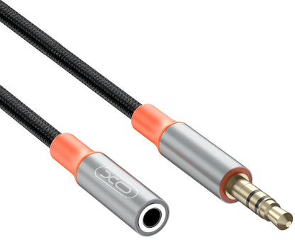 Cable de Audio 3.5mm - 3.5mm XO Design NB-R269A, 1m, Negro
