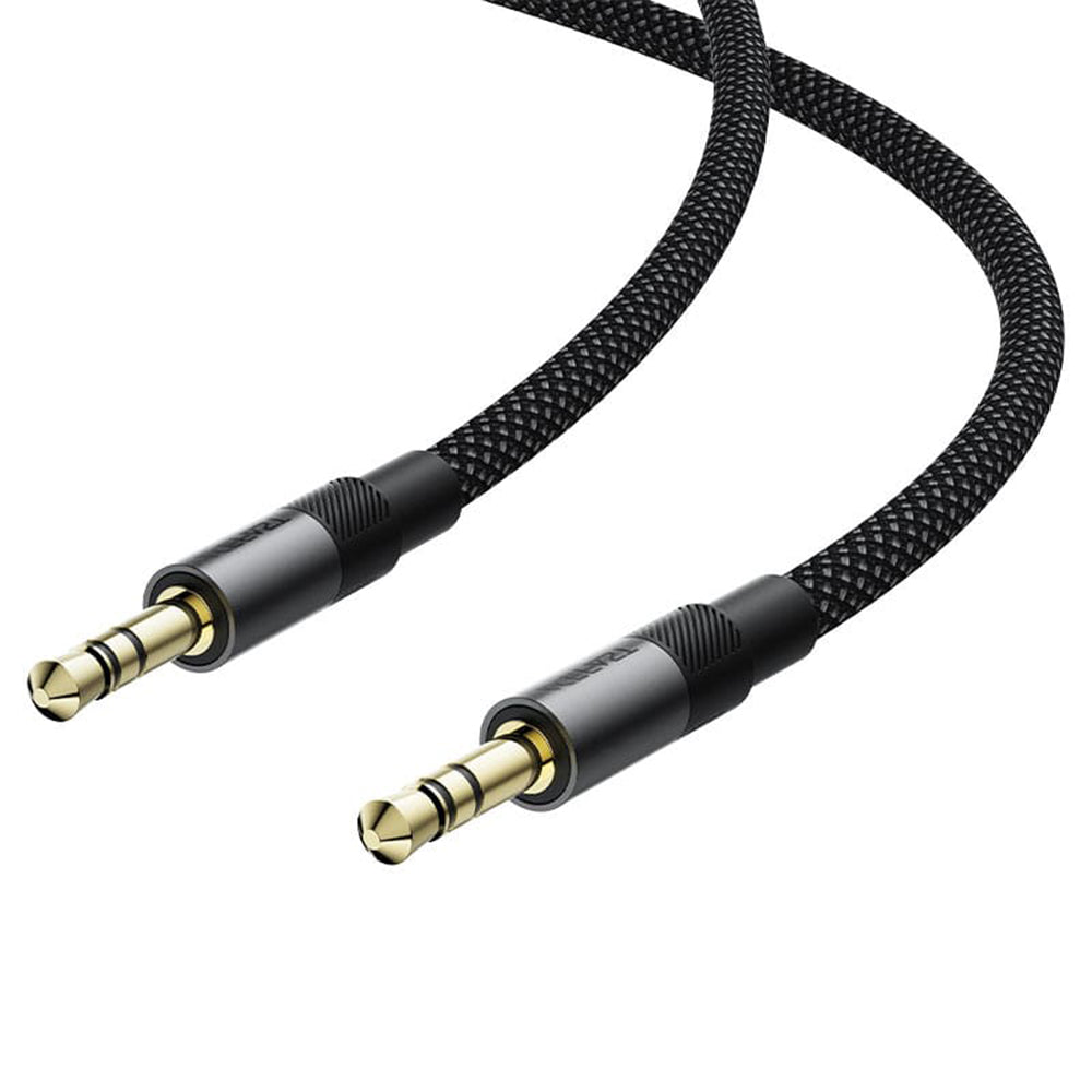 Cable de Audio 3.5mm - 3.5mm Acefast J10, 1m, Negro