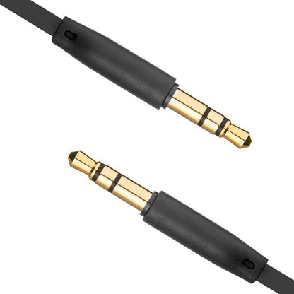 Cable de Audio 3.5mm - 3.5mm Fixed, 1m, Negro
