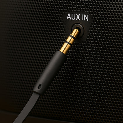 Cable de Audio 3.5mm - 3.5mm Fixed, 1m, Negro