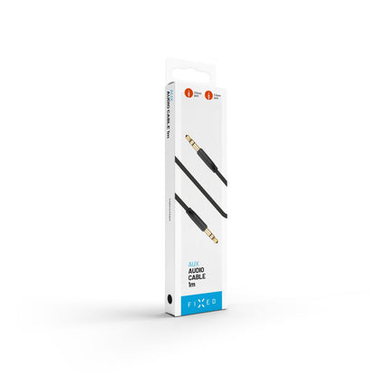 Cable de Audio 3.5mm - 3.5mm Fixed, 1m, Negro