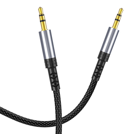 Cable de Audio 3.5mm - 3.5mm Lito LA01D, 1m, Negro