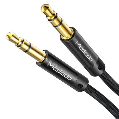 Cable de Audio 3.5mm - 3.5mm McDodo CA-6640, 1.2m, Negro
