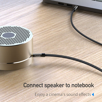 Cable de Audio 3.5mm - 3.5mm McDodo CA-6640, 1.2m, Negro