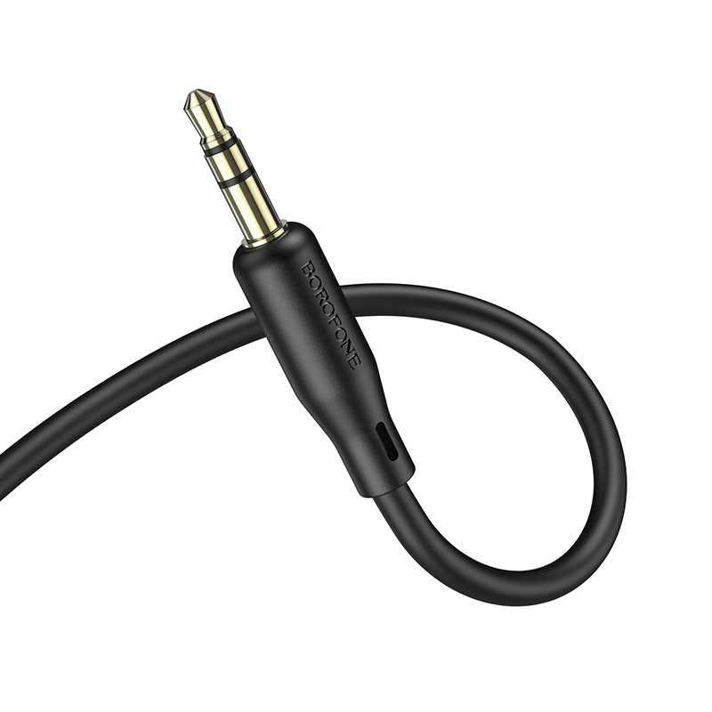 Cable de audio de 3,5 mm - 3,5 mm BL18, 1 m, negro 