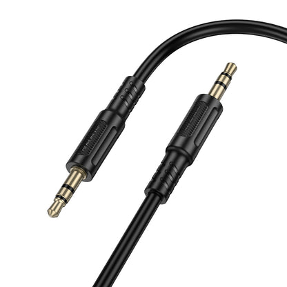 Audio Cable 3.5mm - 3.5mm Borofone BL25 Nice, 1m, Black