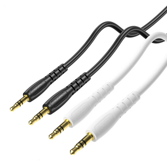 Cable de Audio 3.5mm - 3.5mm XO Design NB-R270, 1m, Negro