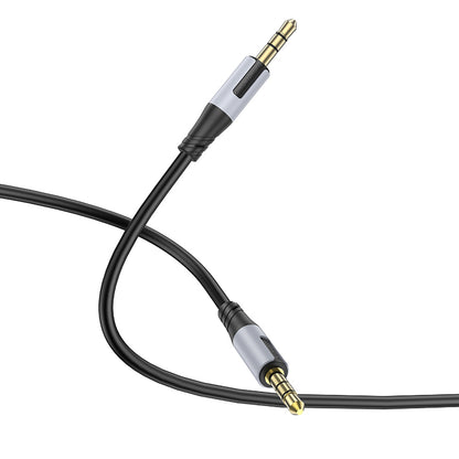 Cable de audio 3,5 mm - 3,5 mm altavoz BL19 Creator, 1 m, negro 