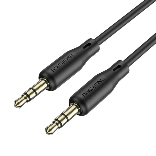 Cable de audio de 3,5 mm - 3,5 mm BL18, 1 m, negro 