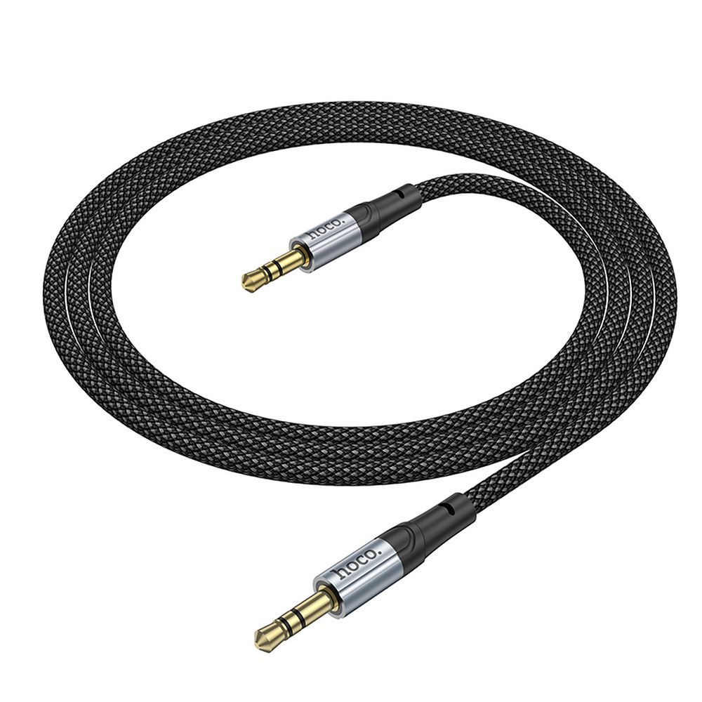 Cable de Audio 3.5mm - 3.5mm HOCO UPA26, 1m, Negro