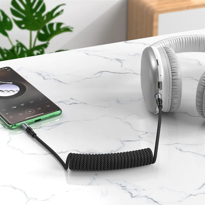 Cable de Audio 3.5mm - 3.5mm HOCO UPA33, 1.5m, Negro