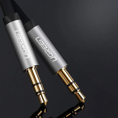 Cable Audio 3.5mm - 3.5mm UGREEN AV119 Angled, 3m, Negro