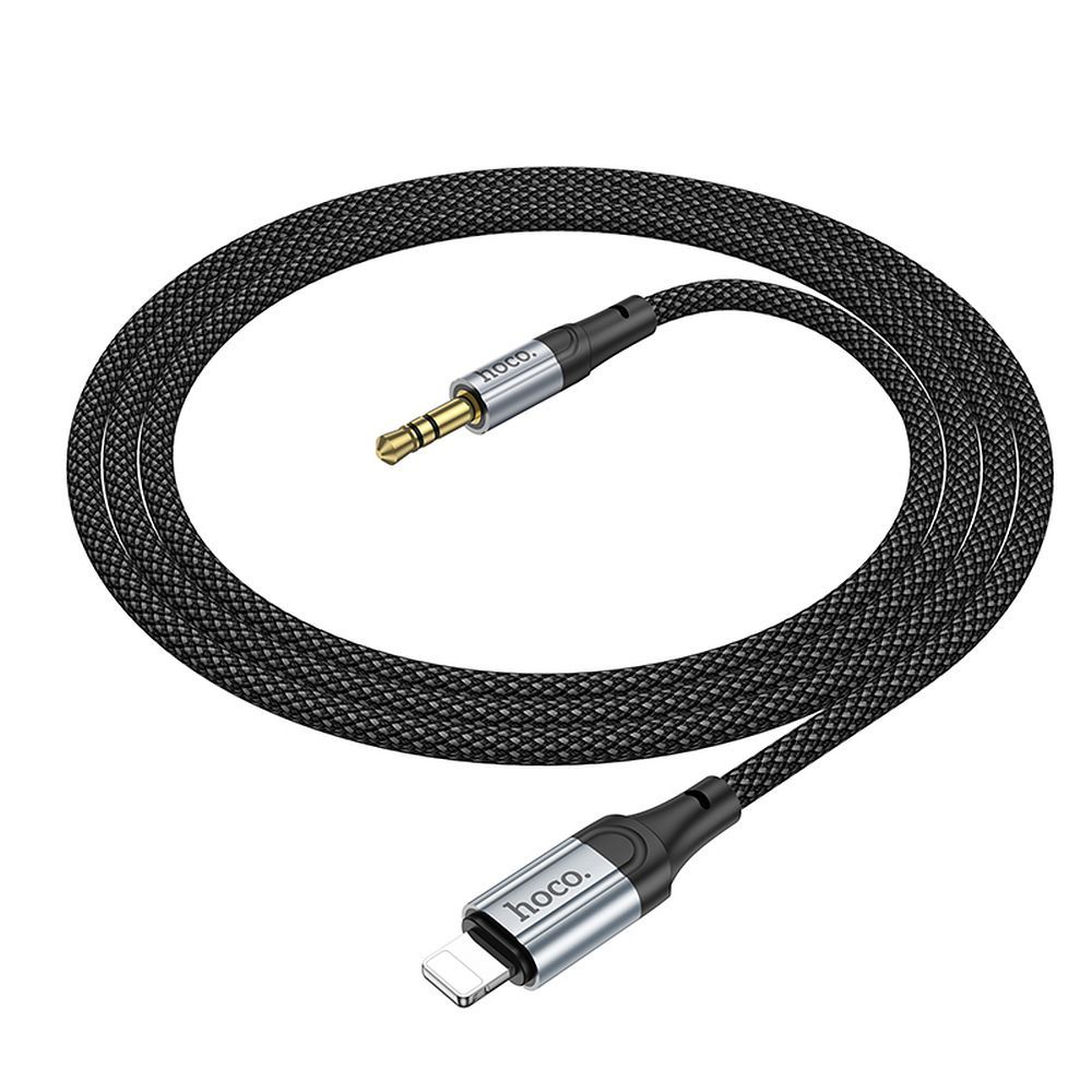 Lightning Audio Cable - 3.5mm HOCO UPA26, 1m, Black