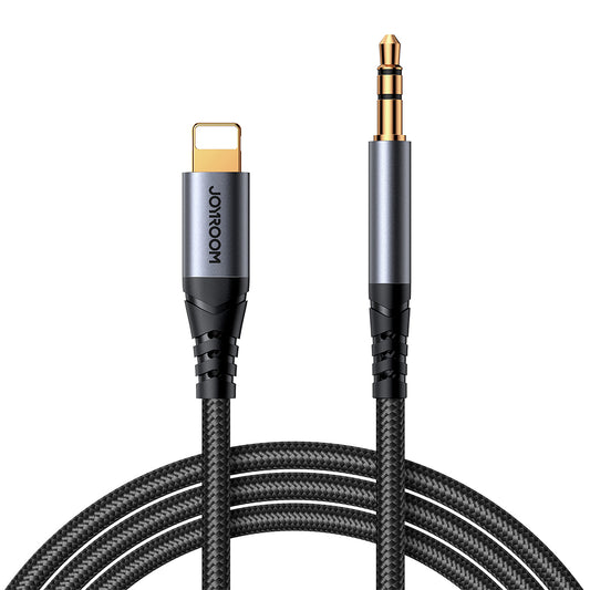 Cable Audio Lightning - 3.5mm Joyroom SY-A06, 1.2m, Negro