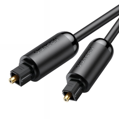 Cable Óptico de Audio UGREEN AV122, Toslink / SPDIF, 1.5m, Negro