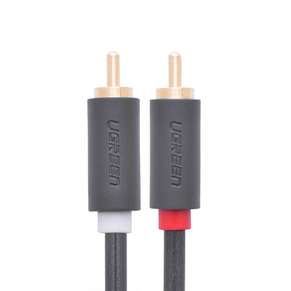 Cable Audio UGREEN AV104, 2 x RCA - 2 x RCA, 2m, Negro