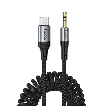 Cable de Audio USB-C - 3.5mm HOCO UPA33B, 1.5m, Negro