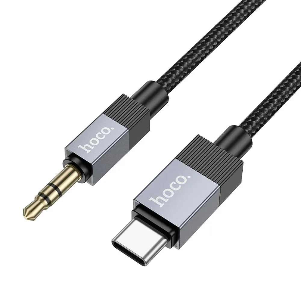 Cable de Audio USB-C - 3.5mm HOCO UPA32B, 1m, Negro