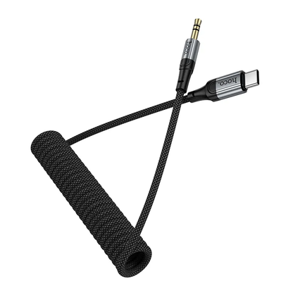Cable de Audio USB-C - 3.5mm HOCO UPA33B, 1.5m, Negro
