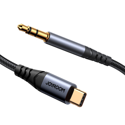 Cable de Audio USB-C - 3.5mm Joyroom SY-A07, 1.2m, Negro