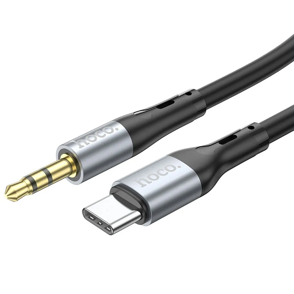 Cable de Audio USB-C - 3.5mm HOCO UPA22, 1m, Negro