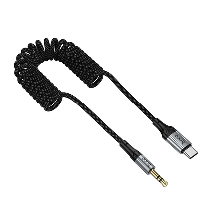 Cable de Audio USB-C - 3.5mm HOCO UPA33B, 1.5m, Negro