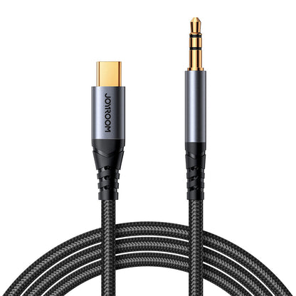 Cable de Audio USB-C - 3.5mm Joyroom SY-A07, 1.2m, Negro