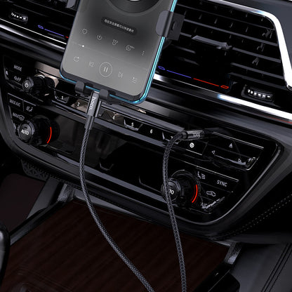 Cable de Audio USB-C - 3.5mm HOCO UPA19, 1m, Negro