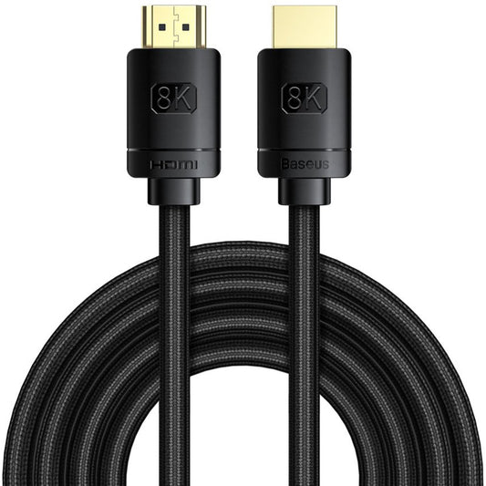 Cable de Video Baseus High Definition Series, HDMI - HDMI, 8K, 3m, Negro CAKGQ-L01